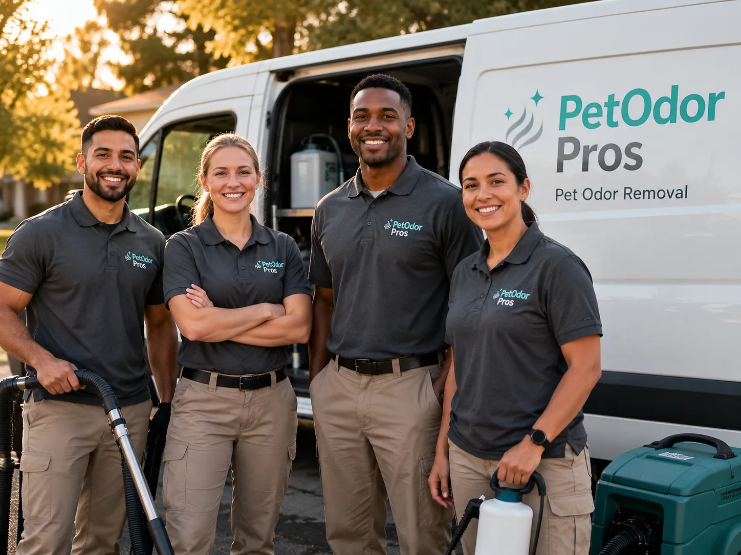 Pet Odor Removal team serving Thornton, AR